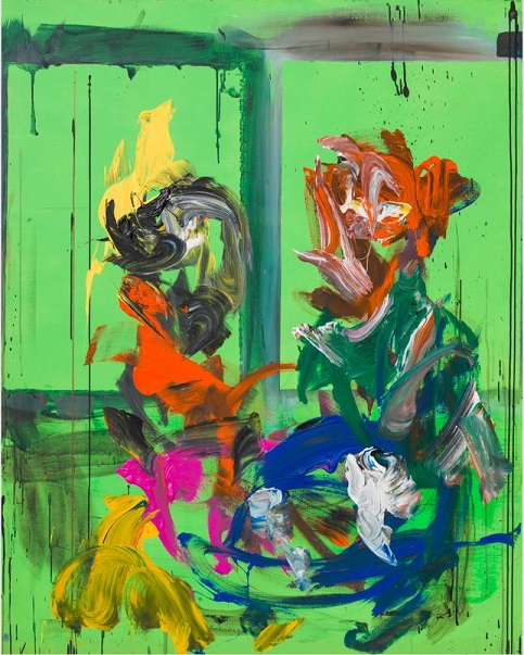 [2022] Untitled, Acrylic Ink on canvas, 162x130cm